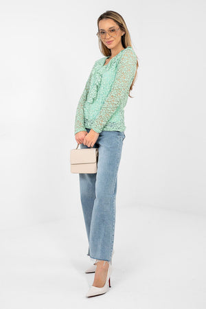  Hedvábná blůza model 223839 Rue Paris 