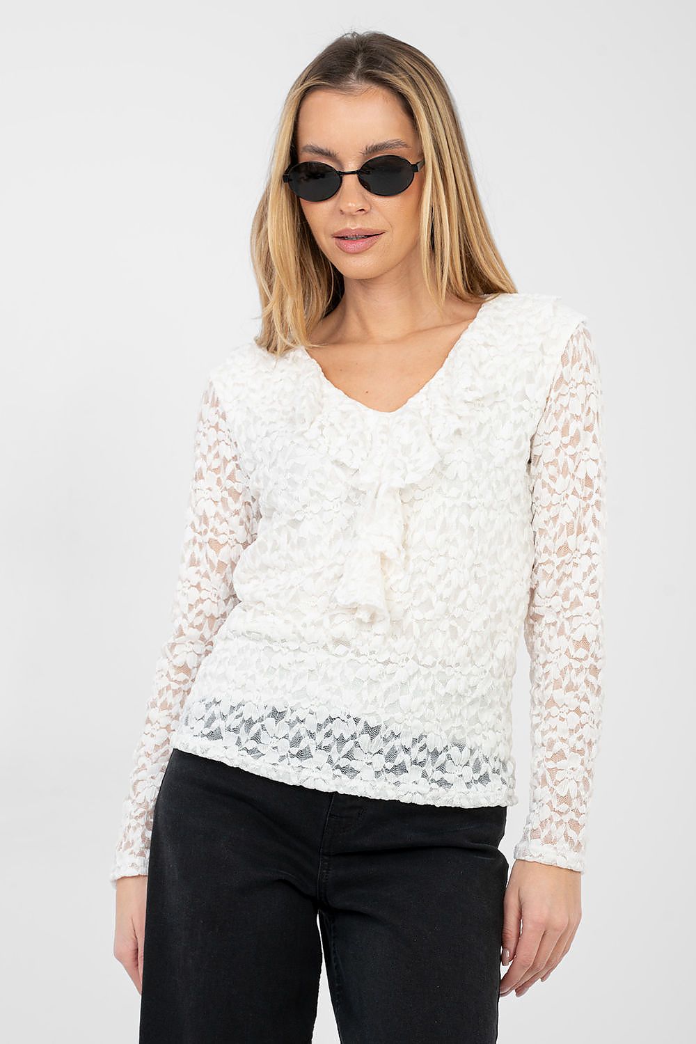  Hedvábná blůza model 223842 Rue Paris 