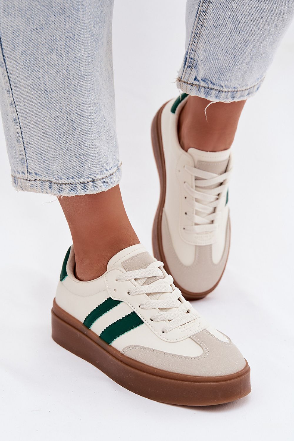  Sportovní boty na platformě model 223876 Step in style 