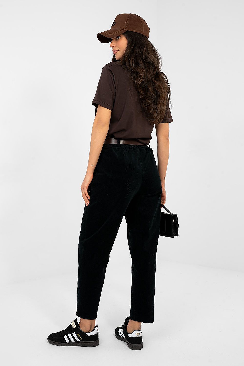  Kordové kalhoty model 224056 Italy Moda 