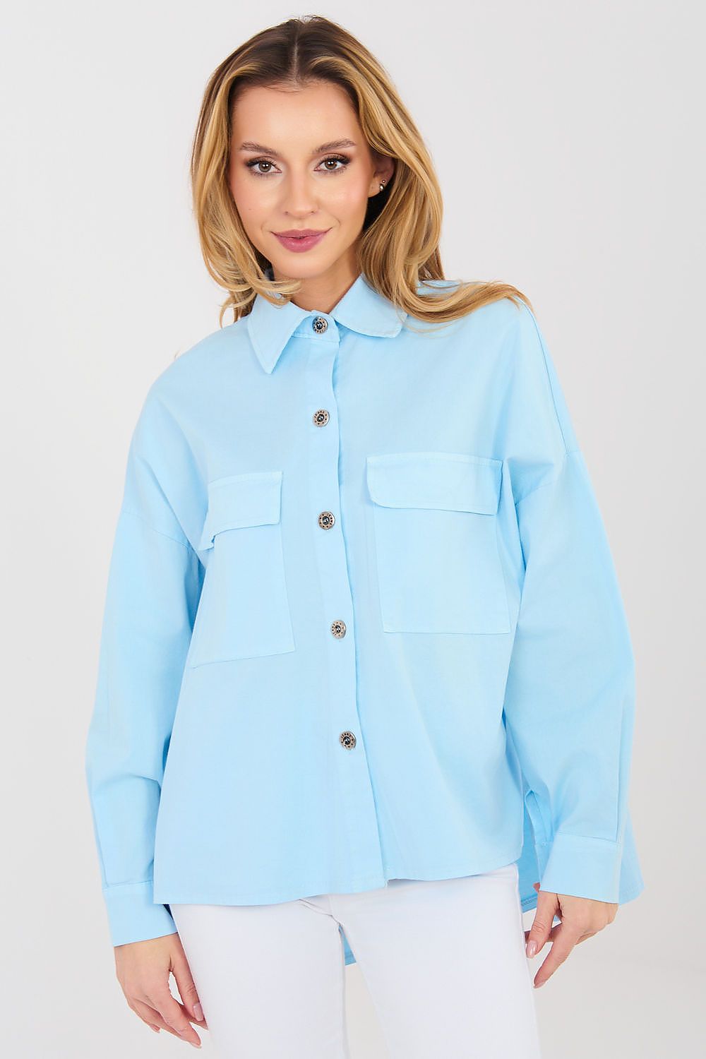  Košile s dlouhým rukávem  model 224203 Italy Moda 