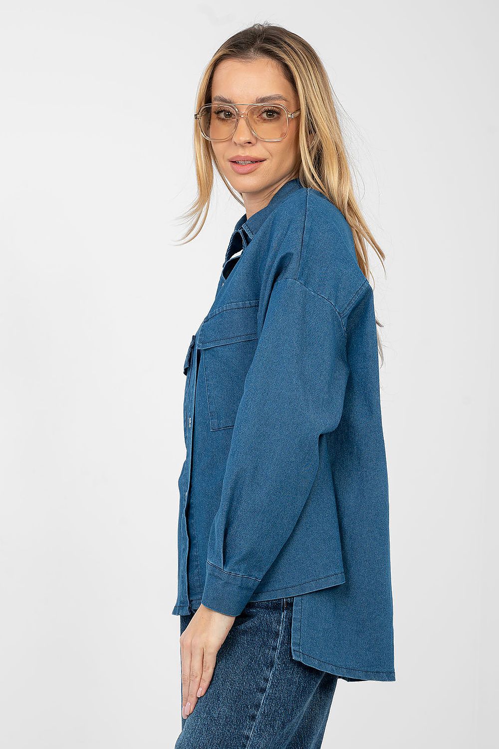  Košile s dlouhým rukávem  model 224204 Italy Moda 