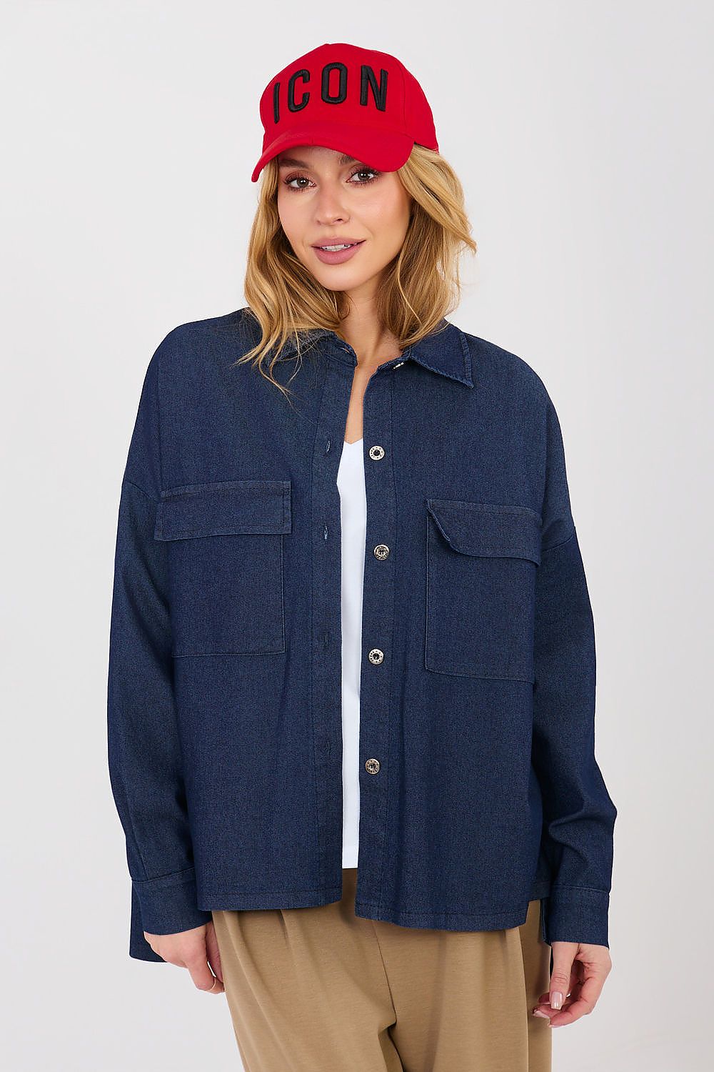  Košile s dlouhým rukávem  model 224205 Italy Moda 