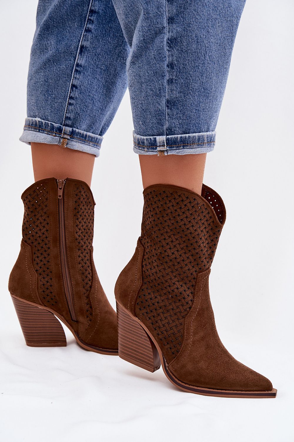  Boty na podpatku  model 224238 Step in style 
