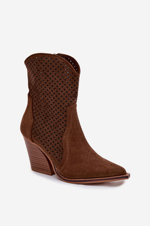  Boty na podpatku  model 224238 Step in style 