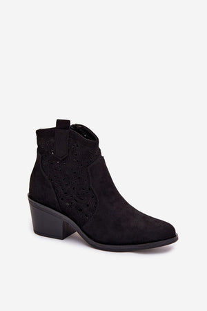  Boty na podpatku  model 224425 Step in style 