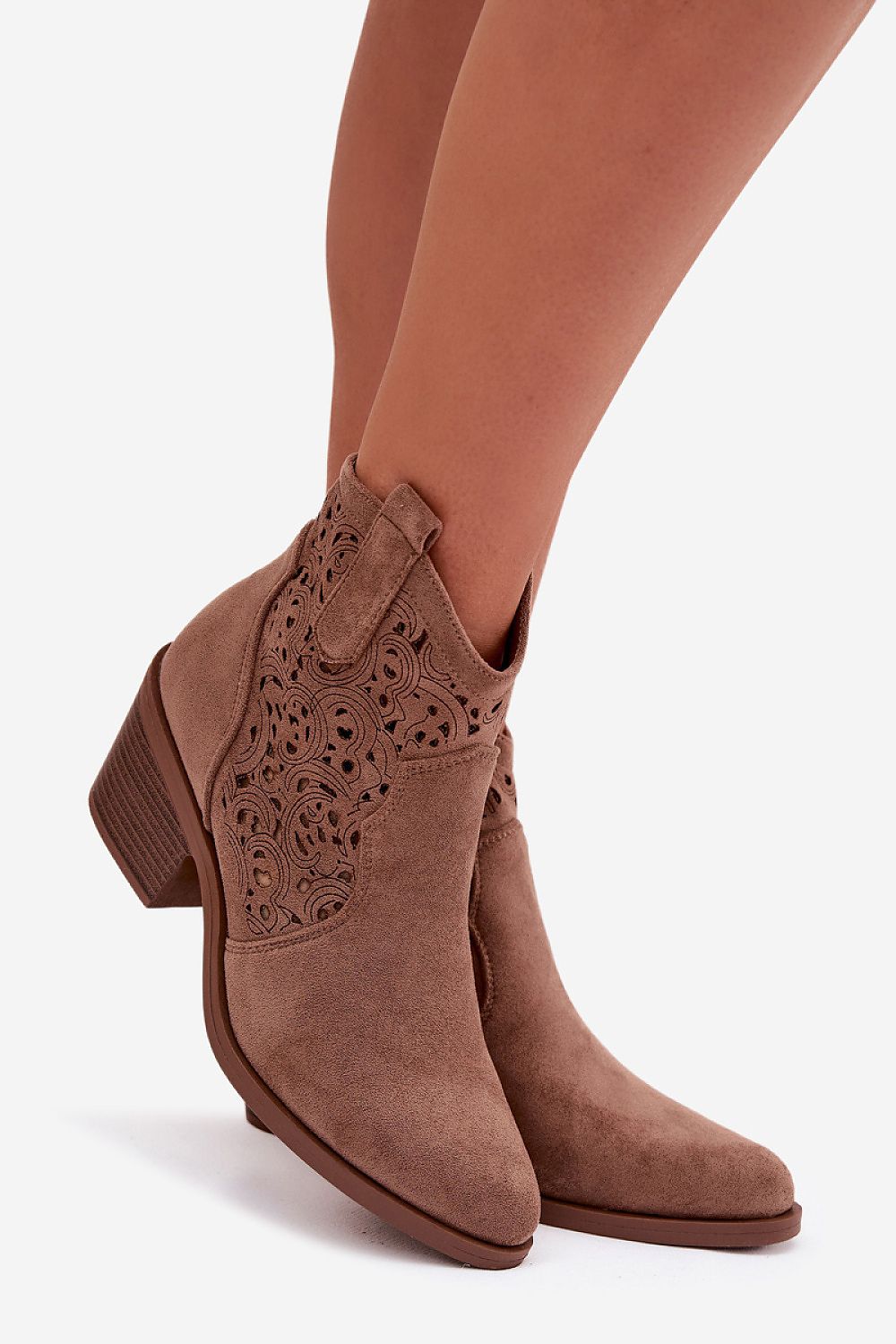  Boty na podpatku  model 224426 Step in style 