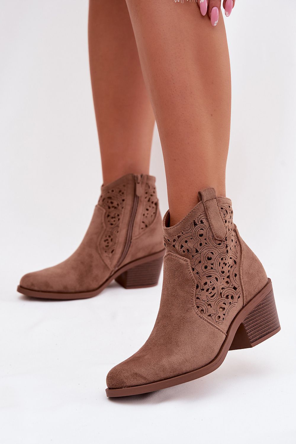  Boty na podpatku  model 224426 Step in style 