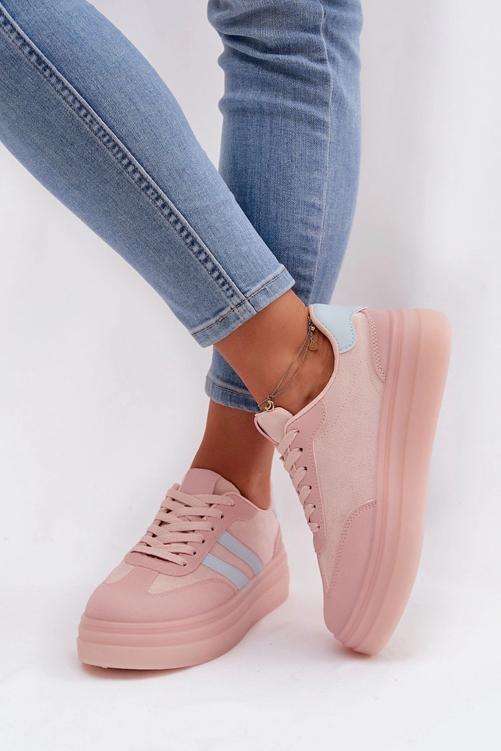  Sportovní boty na platformě model 224407 Step in style 