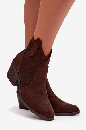  Boty na podpatku  model 224427 Step in style 