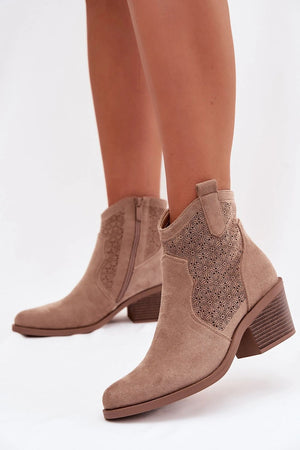  Boty na podpatku  model 224428 Step in style 