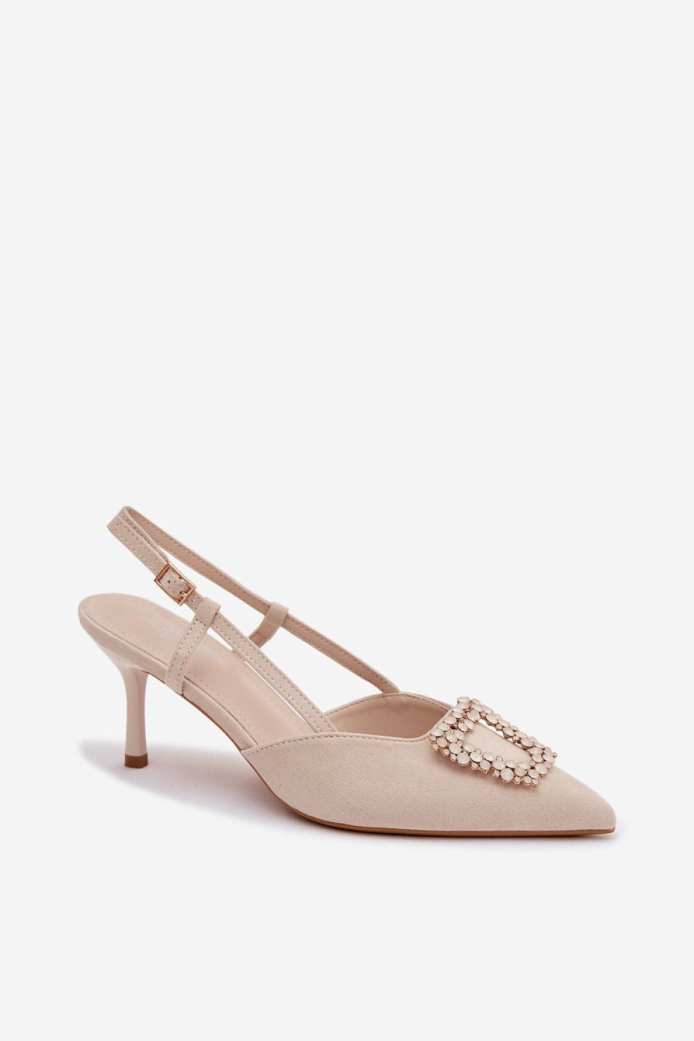  Sandály na podpatku  model 224466 Step in style 