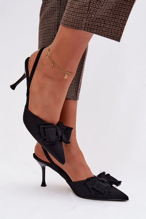  Sandály na podpatku  model 224467 Step in style 
