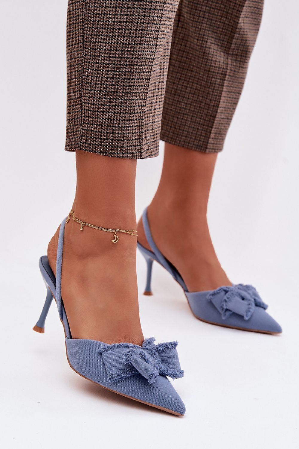  Sandály na podpatku  model 224469 Step in style 