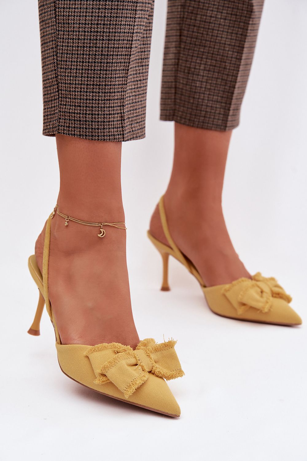  Sandály na podpatku  model 224471 Step in style 