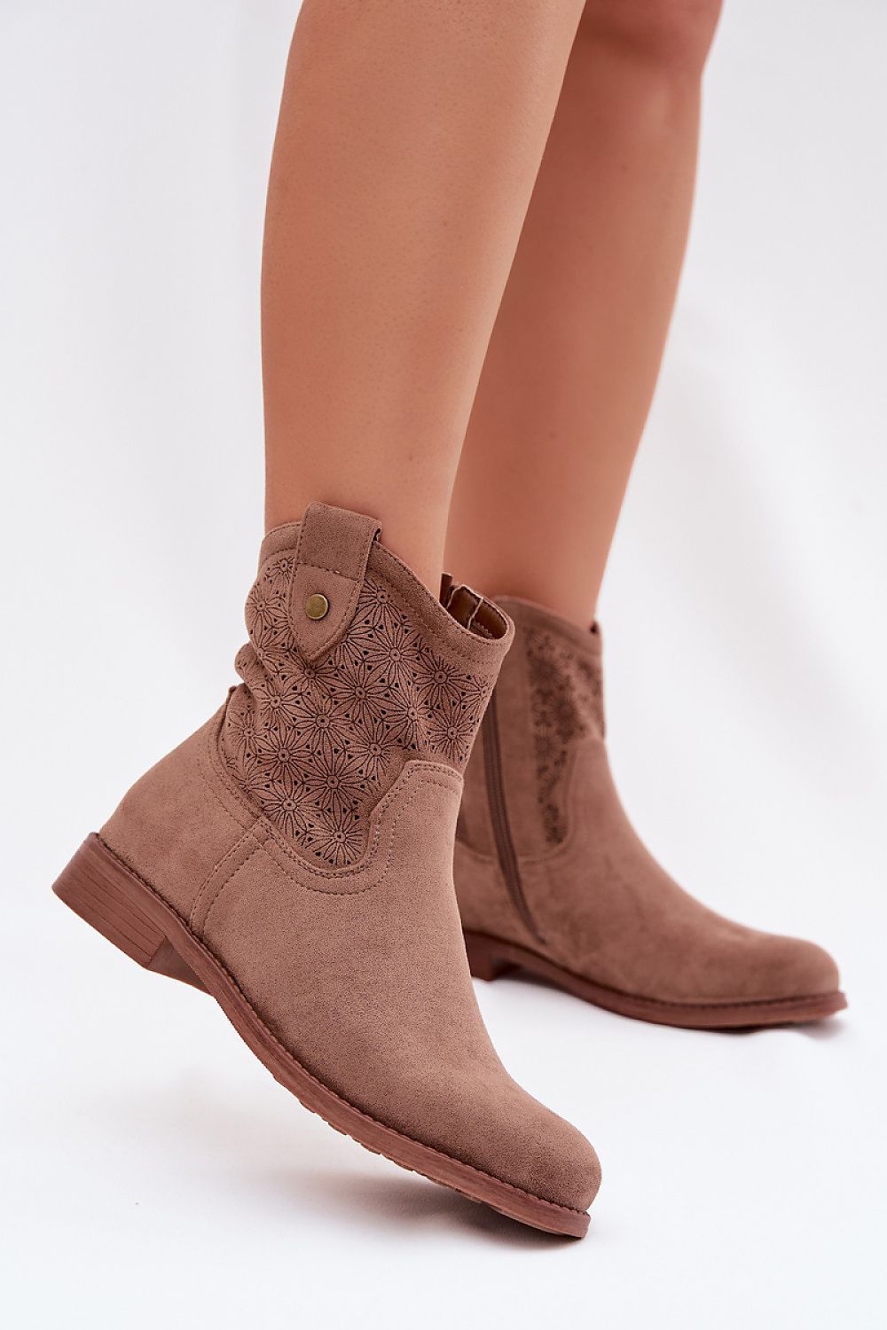  Boty na podpatku  model 224618 Step in style 