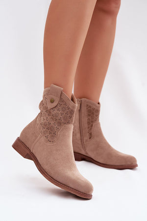  Boty na podpatku  model 224619 Step in style 