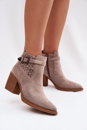  Boty na podpatku  model 224702 Step in style 