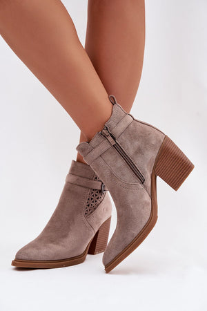  Boty na podpatku  model 224702 Step in style 