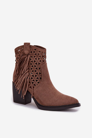  Boty na podpatku  model 224704 Step in style 