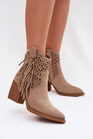  Boty na podpatku  model 224705 Step in style 