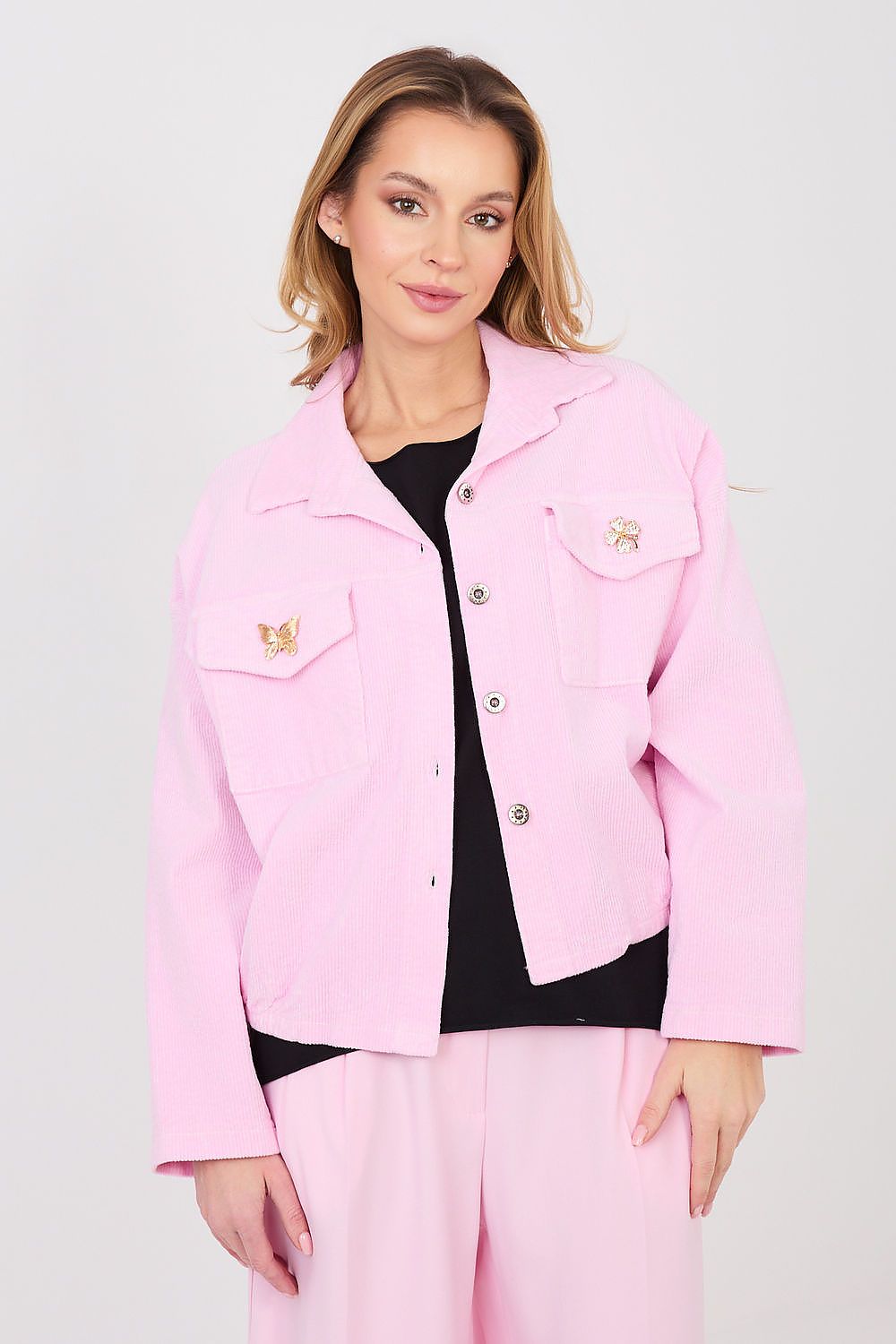  hřejivá kordová bunda model 224981 Rue Paris 