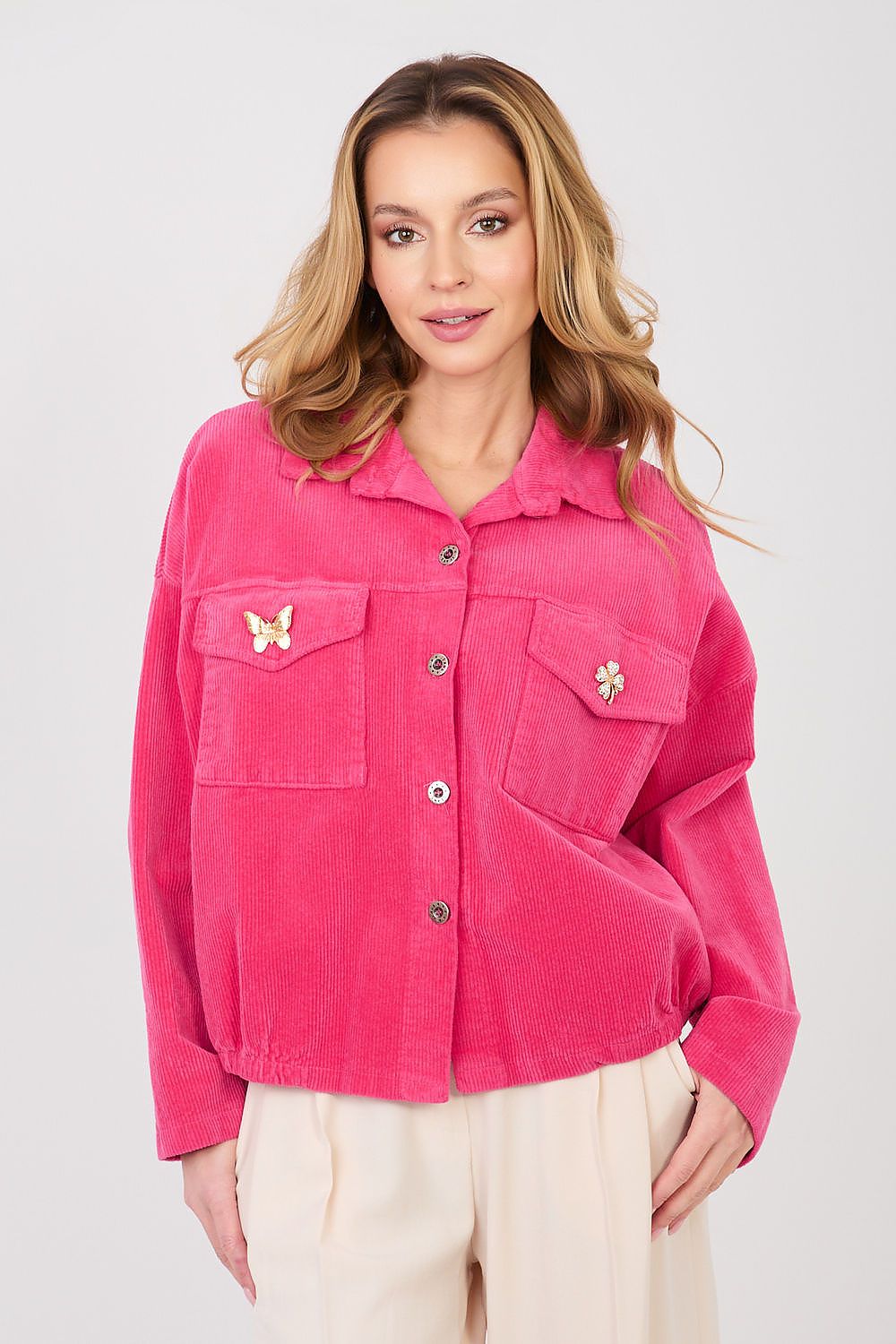  hřejivá kordová bunda model 224983 Rue Paris 