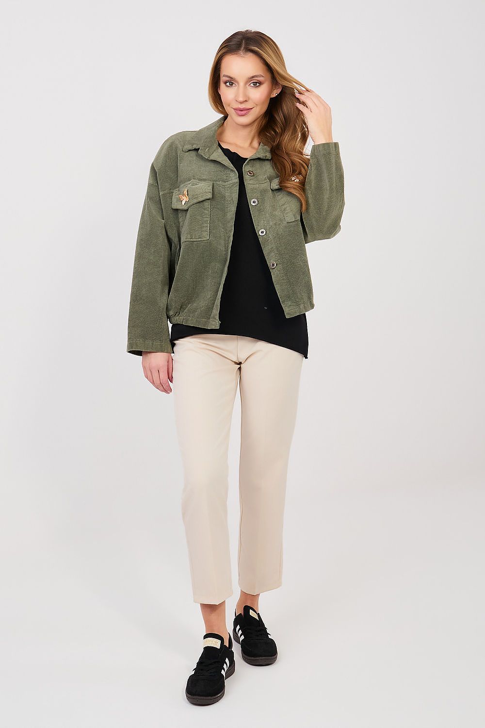  hřejivá kordová bunda model 224986 Rue Paris 