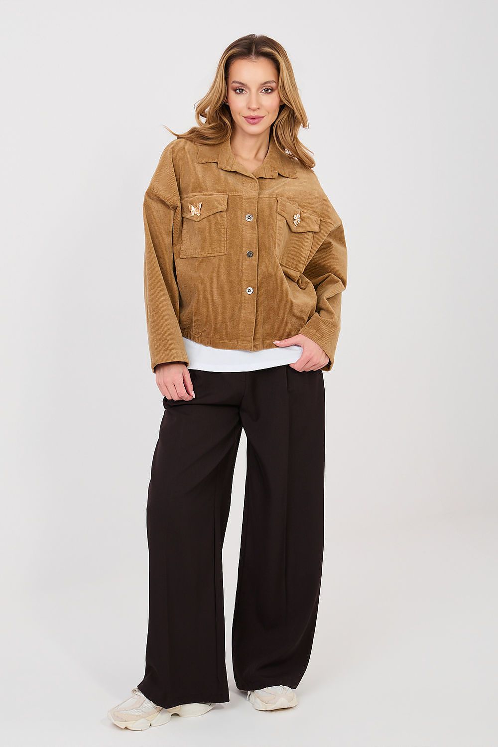  hřejivá kordová bunda model 224987 Rue Paris 
