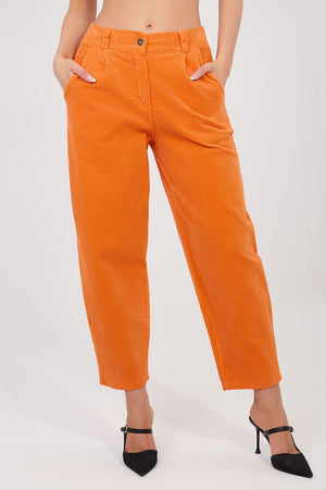  Kordové kalhoty model 225084 Rue Paris 