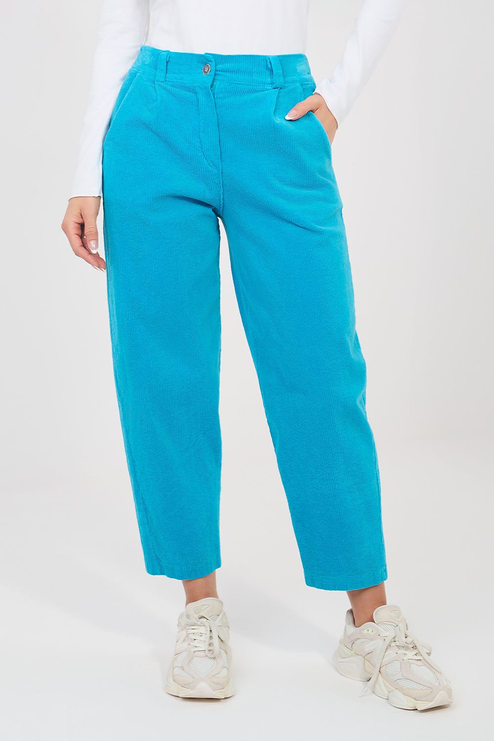  Kordové kalhoty model 225086 Rue Paris 