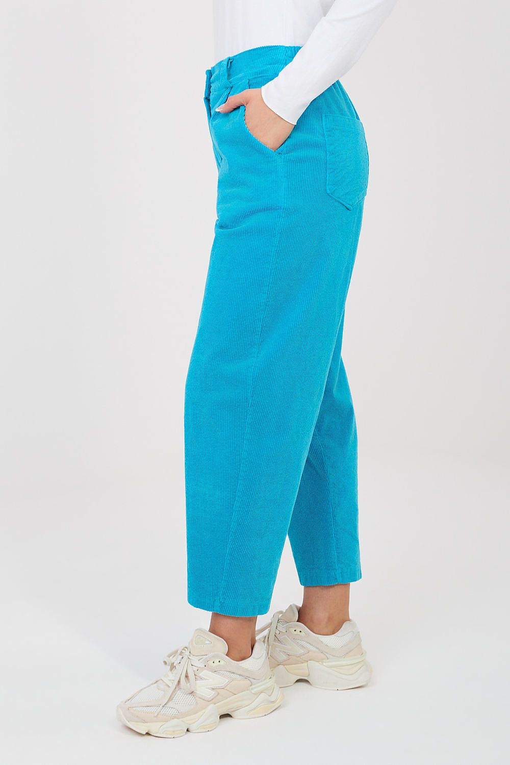  Kordové kalhoty model 225086 Rue Paris 