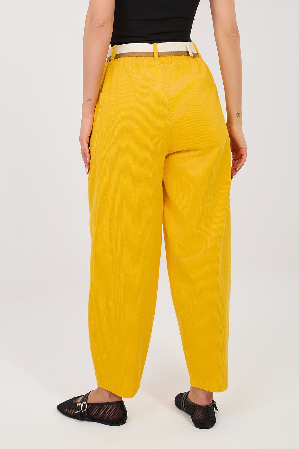  Kordové kalhoty model 225096 Rue Paris 