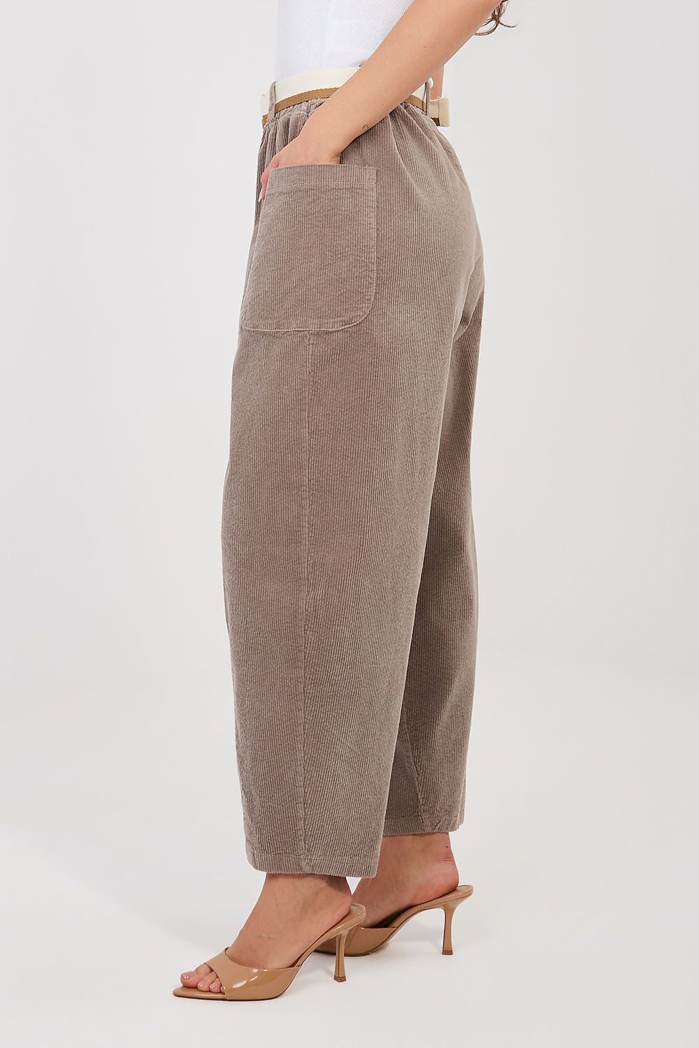  Kordové kalhoty model 225097 Rue Paris 