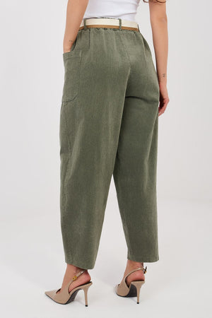  Kordové kalhoty model 225094 Rue Paris 