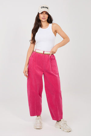  Kordové kalhoty model 225095 Rue Paris 