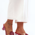  Klapky na podpatku model 225121 Step in style 