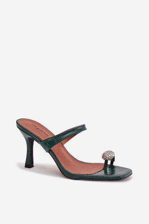  Klapky na podpatku model 225133 Step in style 