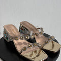  Klapky na podpatku model 225137 Step in style 
