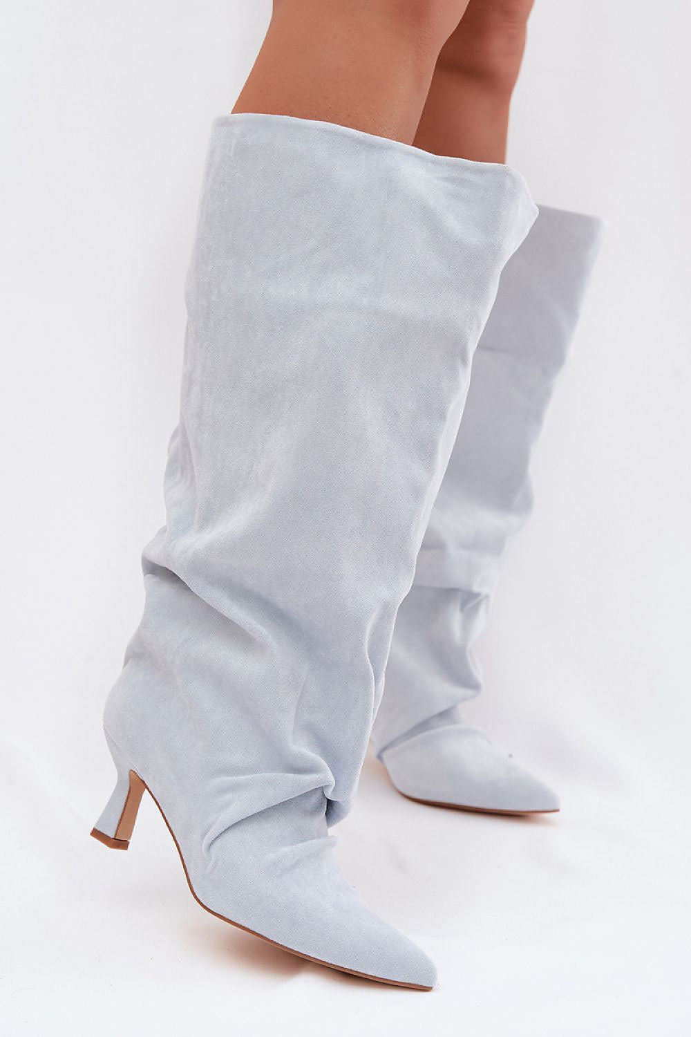  Kozačky na podpatku  model 225194 Step in style 