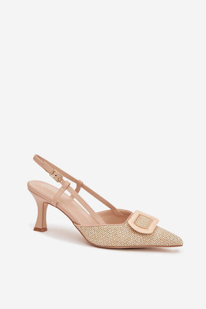  Sandály na podpatku  model 225205 Step in style 