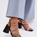  Sandály na podpatku  model 225208 Step in style 