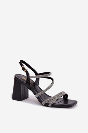  Sandály na podpatku  model 225208 Step in style 