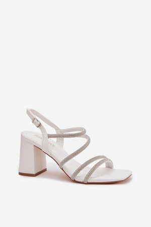  Sandály na podpatku  model 225210 Step in style 