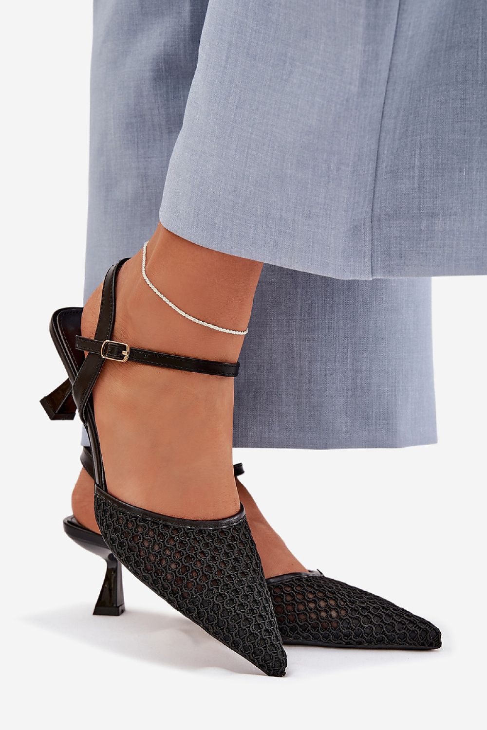  Sandály na podpatku  model 225214 Step in style 