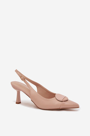  Sandály na podpatku  model 225220 Step in style 