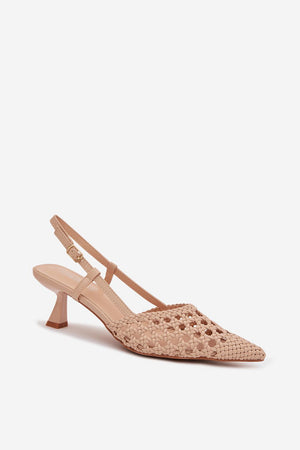  Sandály na podpatku  model 225225 Step in style 