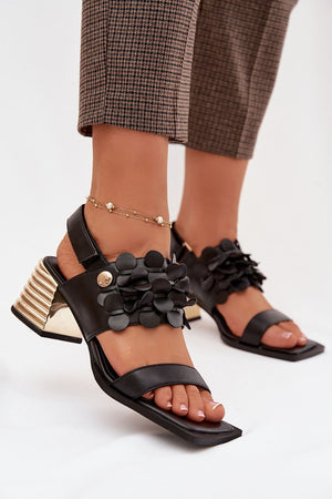 Sandály na podpatku  model 225348 Step in style 