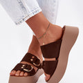  Klapky na platformě model 225369 Step in style 