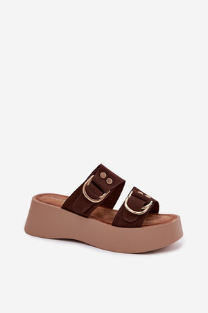  Klapky na platformě model 225369 Step in style 